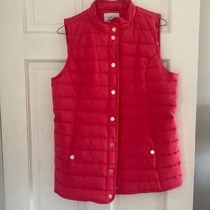 Isaac Mizrahi Live Pink lightweight Vest size xs